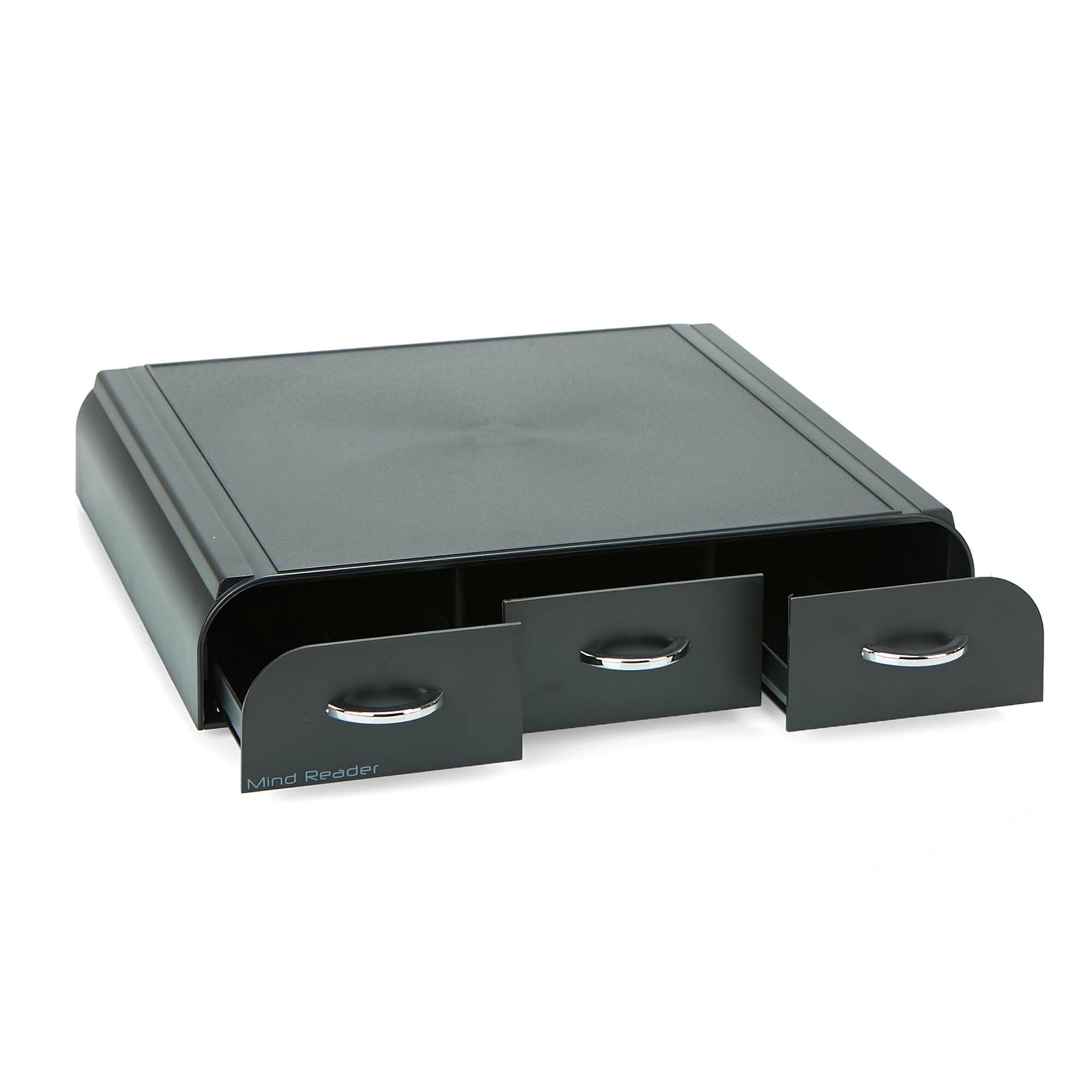Mind Reader Black 36 Capacity 'Anchor' Triple Drawer Single Serve Coffee Pod Holder